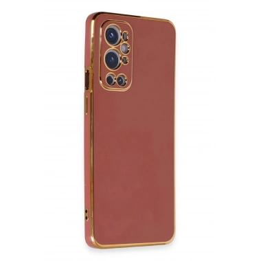Mey İthalat®  One Plus 9 Pro Kılıf Volet Silikon - Kırmızı