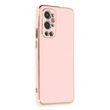 Mey İthalat®  One Plus 9 Pro Kılıf Volet Silikon - Pembe