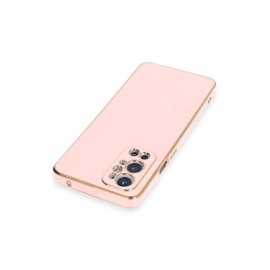 Mey İthalat®  One Plus 9 Pro Kılıf Volet Silikon - Pembe