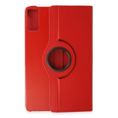 Mey İthalat®   Pad 6 Kılıf 360 Tablet Deri Kılıf - Kırmızı