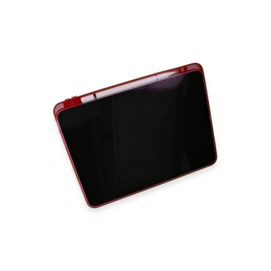 Mey İthalat®   Pad 6 Kılıf Kalemlikli Mars Tablet Kılıfı - Kırmızı