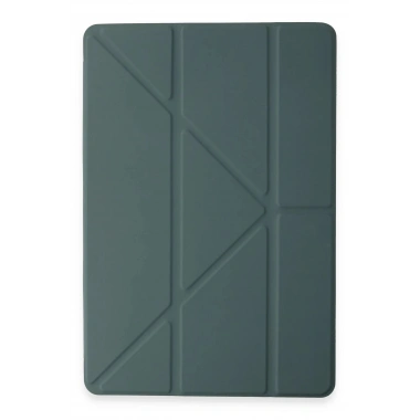 Mey İthalat®   Pad 6 Kılıf Kalemlikli Mars Tablet Kılıfı - Koyu Yeşil