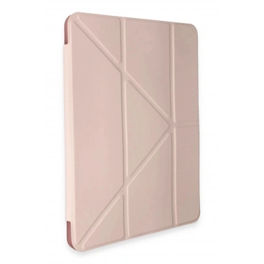 Mey İthalat®   Pad 6 Kılıf Kalemlikli Mars Tablet Kılıfı - Rose Gold
