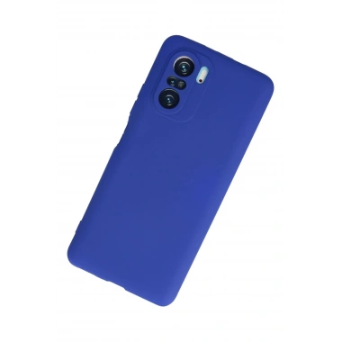 Mey İthalat®   Poco F3 Kılıf First Silikon - Lacivert