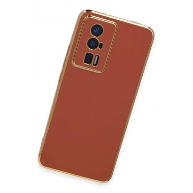 Mey İthalat®   Poco F5 Pro Kılıf Volet Silikon - Kırmızı