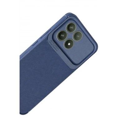 Mey İthalat®   Poco F8 Pro Auto Focus Karbon Kapak - Lacivert