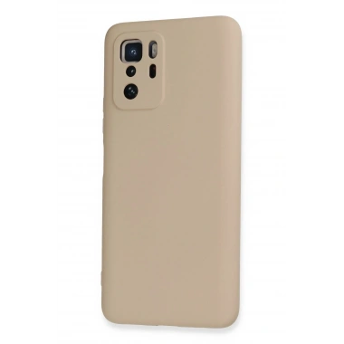 Mey İthalat®   Poco X3 GT Kılıf Nano içi Kadife Silikon - Pudra