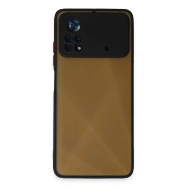 Mey İthalat®   Poco X4 Pro 5G Kılıf Montreal Silikon Kapak - Siyah
