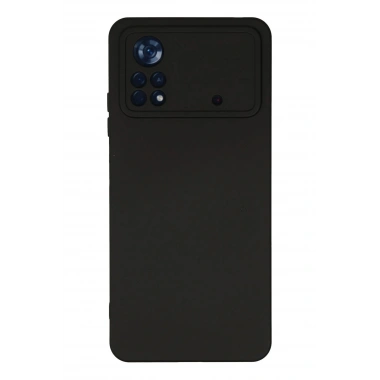 Mey İthalat®   Poco X4 Pro 5G Kılıf Nano içi Kadife Silikon - Siyah