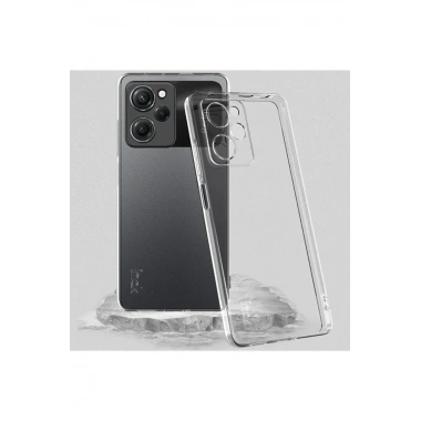 Mey İthalat®   Poco X5 Pro 5G Kılıf Lüx Şeffaf Silikon
