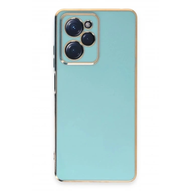 Mey İthalat®   Poco X5 Pro 5G Kılıf Volet Silikon - Açık Yeşil