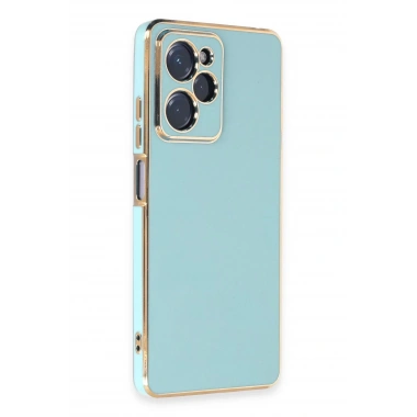 Mey İthalat®   Poco X5 Pro 5G Kılıf Volet Silikon - Açık Yeşil