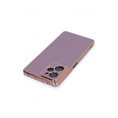 Mey İthalat®   Poco X5 Pro 5G Kılıf Volet Silikon - Mor
