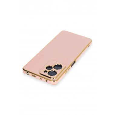 Mey İthalat®   Poco X5 Pro 5G Kılıf Volet Silikon - Pembe