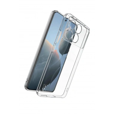 Mey İthalat®   Poco X6 Pro Kılıf Lüx Şeffaf Silikon