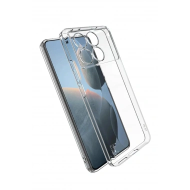 Mey İthalat®   Poco X6 Pro Kılıf Lüx Şeffaf Silikon
