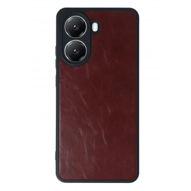 Mey İthalat®   Poco X7 Pro Kılıf Aras Deri Kapak - Bordo