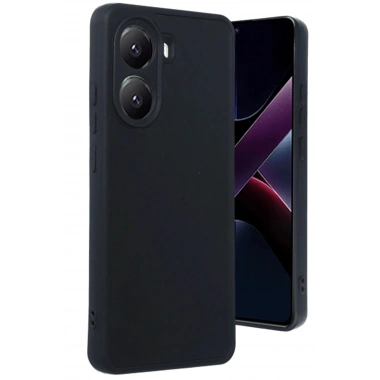 Mey İthalat®   Poco X7 Pro Kılıf Aras Deri Kapak - Siyah