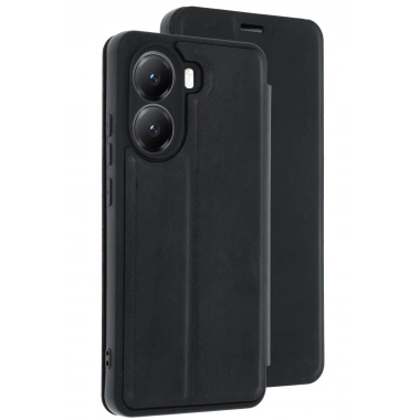 Mey İthalat® Poco X7 Pro Kılıf Flip Cover - Siyah