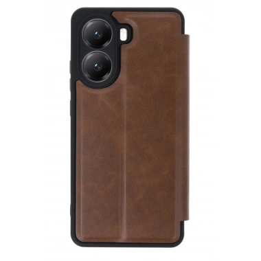 Mey İthalat® Poco X7 Pro Kılıf Flip Cover - Taba