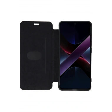 Mey İthalat® Poco X7 Pro Kılıf Flip Cover - Taba
