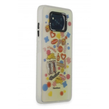 Mey İthalat®   Pocophone X3 Kılıf Estoril Desenli Kapak - Estoril - 16