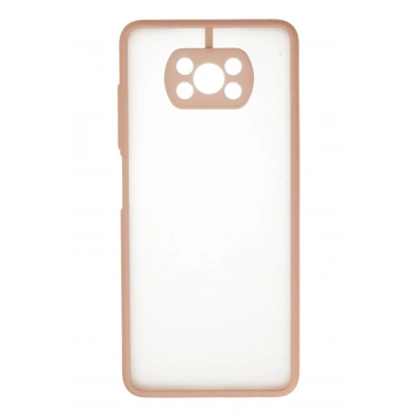 Mey İthalat®   Pocophone X3 Kılıf Montreal Silikon Kapak - Pembe