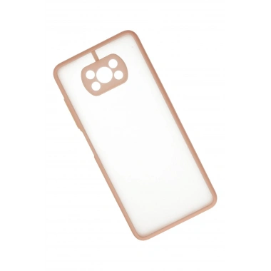 Mey İthalat®   Pocophone X3 Kılıf Montreal Silikon Kapak - Pembe
