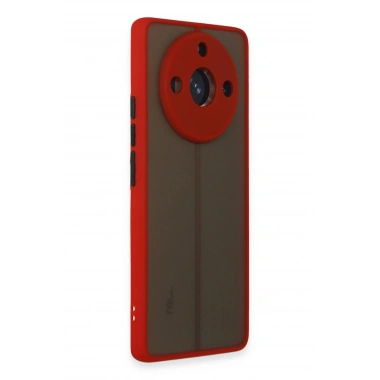 Mey İthalat®  Realme 11 Pro Kılıf Montreal Silikon Kapak - Kırmızı