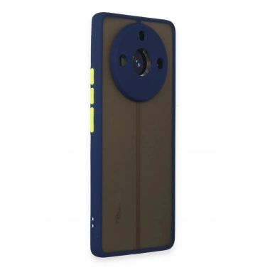 Mey İthalat®  Realme 11 Pro Kılıf Montreal Silikon Kapak - Lacivert