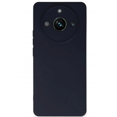 Mey İthalat®  Realme 11 Pro Kılıf Nano içi Kadife Silikon - Lacivert