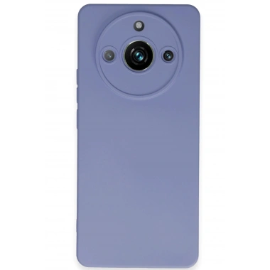 Mey İthalat®  Realme 11 Pro Kılıf Nano içi Kadife Silikon - Lila
