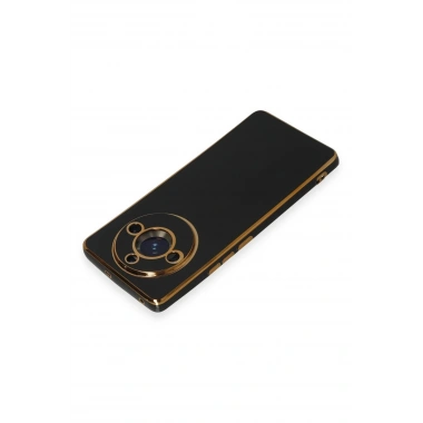 Mey İthalat®  Realme 11 Pro Kılıf Volet Silikon - Siyah