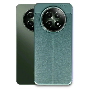 Mey İthalat®  Realme 12 5G Kılıf Auto Focus Kapak - Koyu Yeşil
