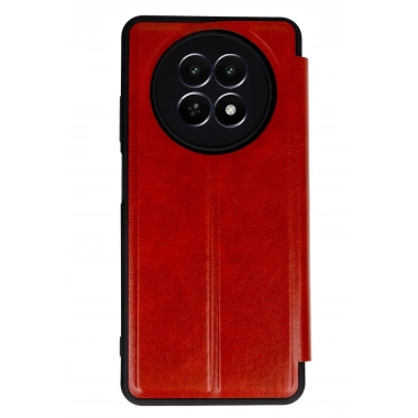 Mey İthalat® Realme 12 5G Kılıf Flip Cover - Kırmızı