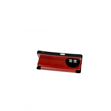 Mey İthalat® Realme 12 5G Kılıf Flip Cover - Kırmızı