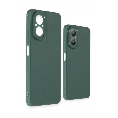 Mey İthalat®  Realme 12 Lite Kılıf Auto Focus Kapak - Koyu Yeşil