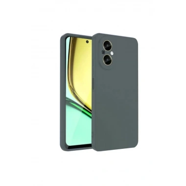 Mey İthalat®  Realme 12 Lite Kılıf First Silikon - Koyu Yeşil