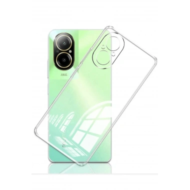 Mey İthalat®  Realme 12 Lite Kılıf Lüx Şeffaf Silikon