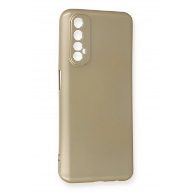 Mey İthalat®  Realme 7 Kılıf First Silikon - Gold