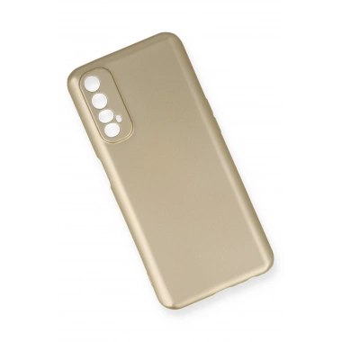 Mey İthalat®  Realme 7 Kılıf First Silikon - Gold