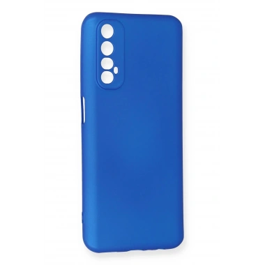 Mey İthalat®  Realme 7 Kılıf First Silikon - Mavi