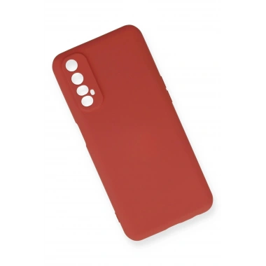Mey İthalat®  Realme 7 Kılıf Nano içi Kadife Silikon - Kiremit