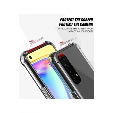 Mey İthalat® Realme 7 Kılıf Olex Tpu Silikon - Şeffaf