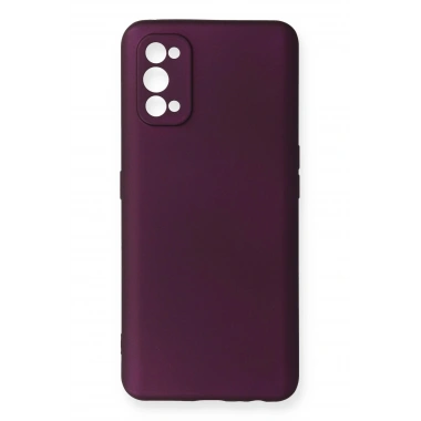 Mey İthalat®  Realme 7 Pro Kılıf First Silikon - Mürdüm
