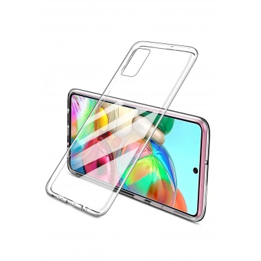 Mey İthalat®  Realme 7 Pro Kılıf Lüx Şeffaf Silikon - Şeffaf