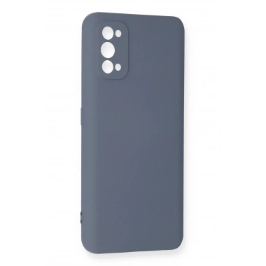 Mey İthalat®  Realme 7 Pro Kılıf Nano içi Kadife Silikon - Gri