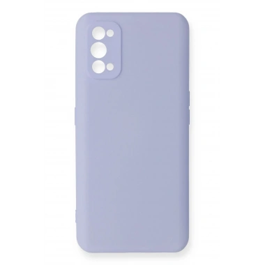 Mey İthalat®  Realme 7 Pro Kılıf Nano içi Kadife Silikon - Lila