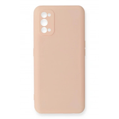 Mey İthalat®  Realme 7 Pro Kılıf Nano içi Kadife Silikon - Pudra