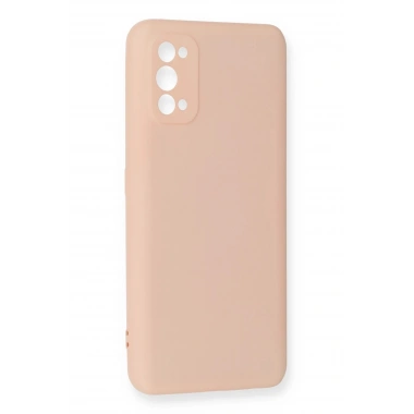 Mey İthalat®  Realme 7 Pro Kılıf Nano içi Kadife Silikon - Pudra